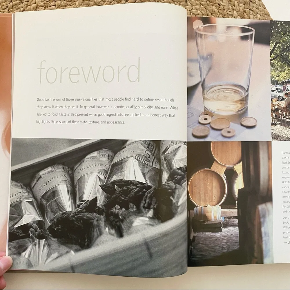 WILLIAMS-SONOMA The Best of Taste Cookbook